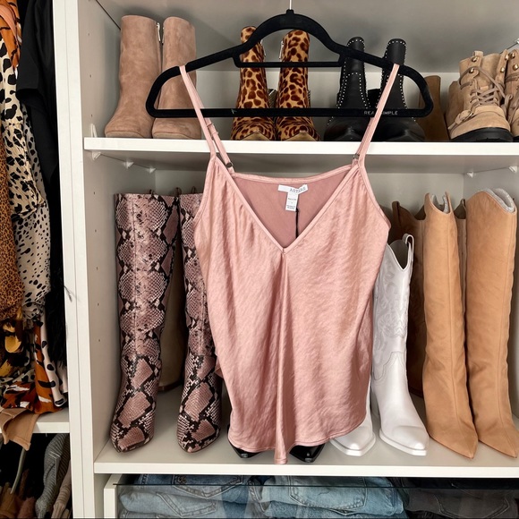 Astars Tops - ASTARS pink cami top